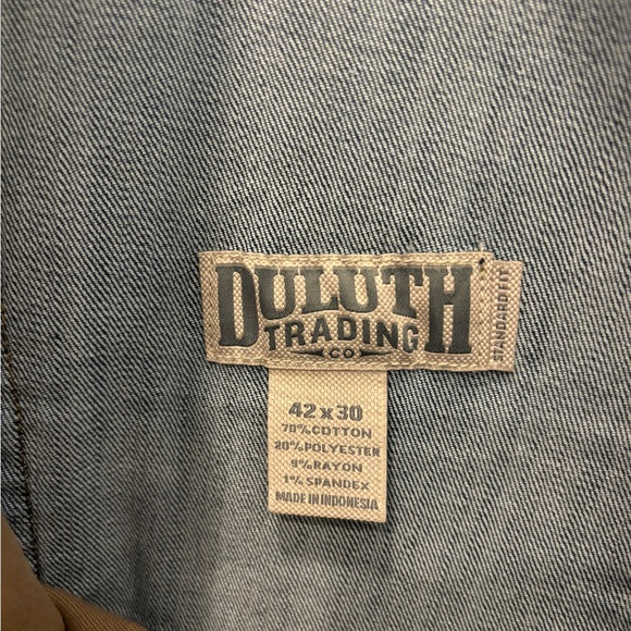 Duluth Trading Company- Mens Ballroom Double Flex Jeans 42x30 - Picture 4 of 4